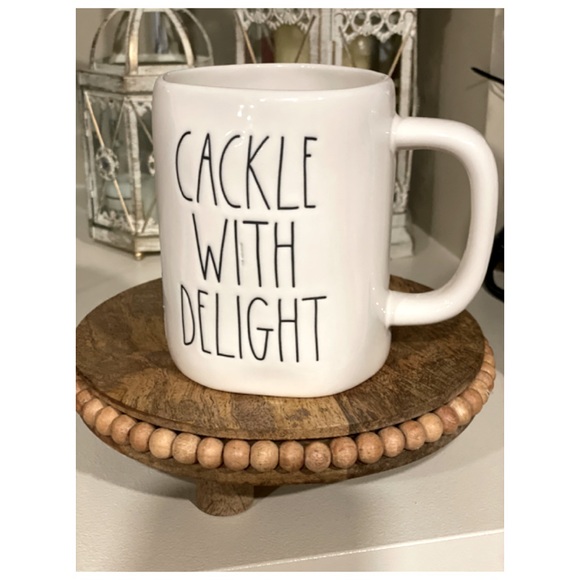Rae Dunn Cackle With Delight Mug
